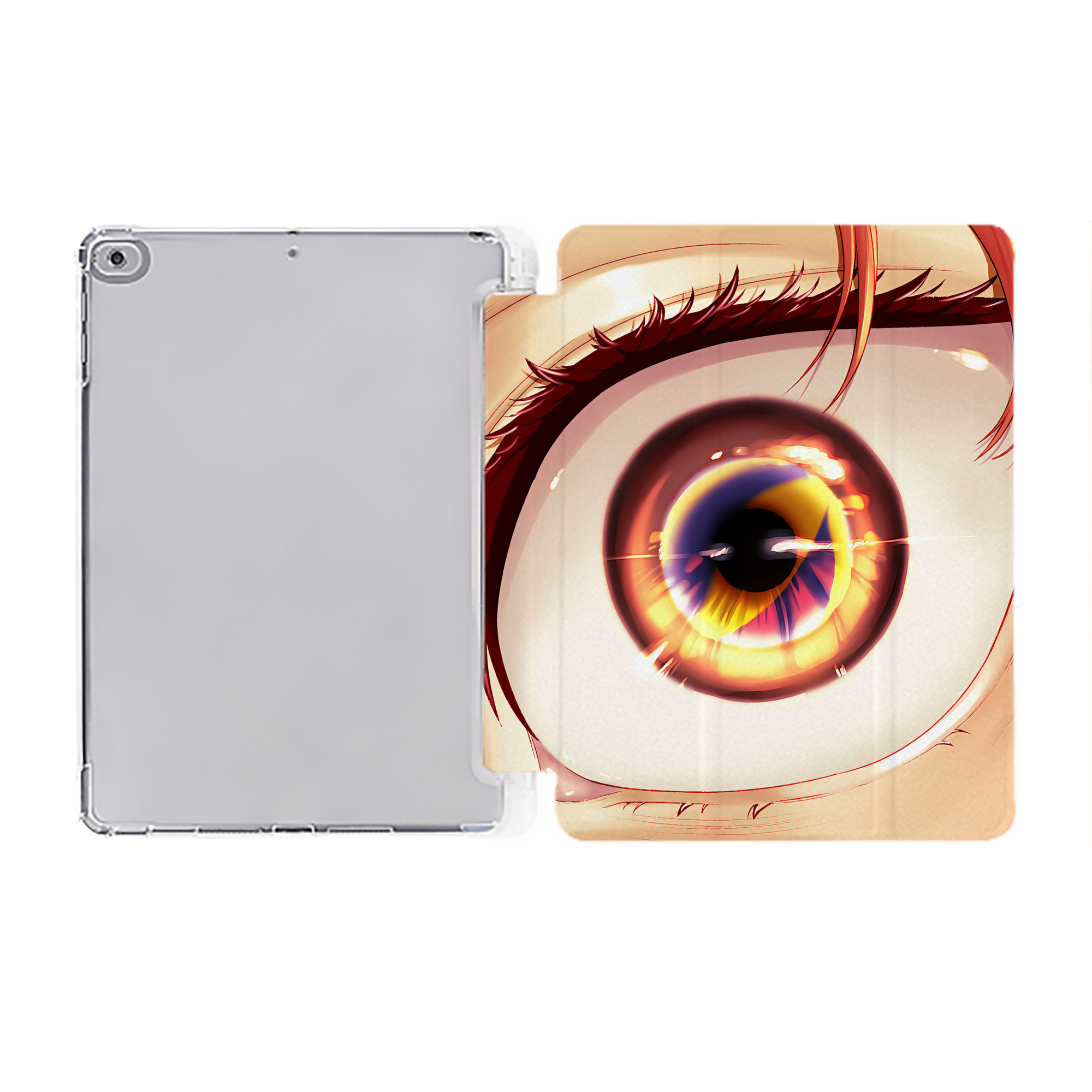 （画像用） ハイキュー!! Haikyu!! IPad ケース ペン収納付き 三つ折りスタンド PUレザー×シリコン 対応機種9.5/10.5/10.9インチ